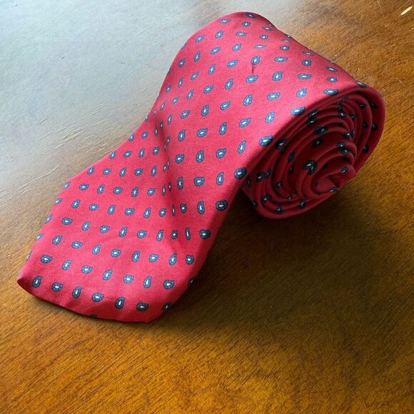Yves Saint Laurent YSL 100% Silk Men's Neckwear Necktie Professional USA Made - Picture 1 of 4